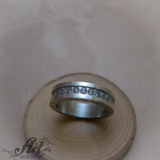 Дамски пръстен от медицинска стомана RS-079